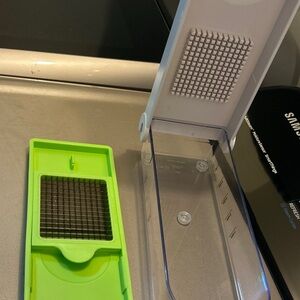 Green and Clear Crofton Vegetable Chopper